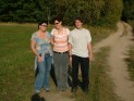 Společný výlet s maminkou, Ilonkou a Bobsterem po Chvalkovské turistické stezce